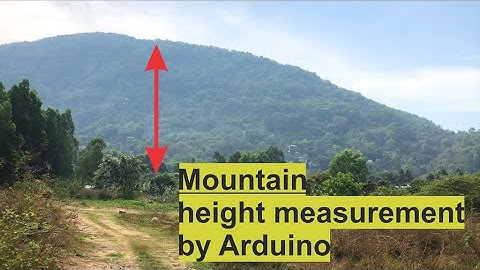 Height measurement using Arduino