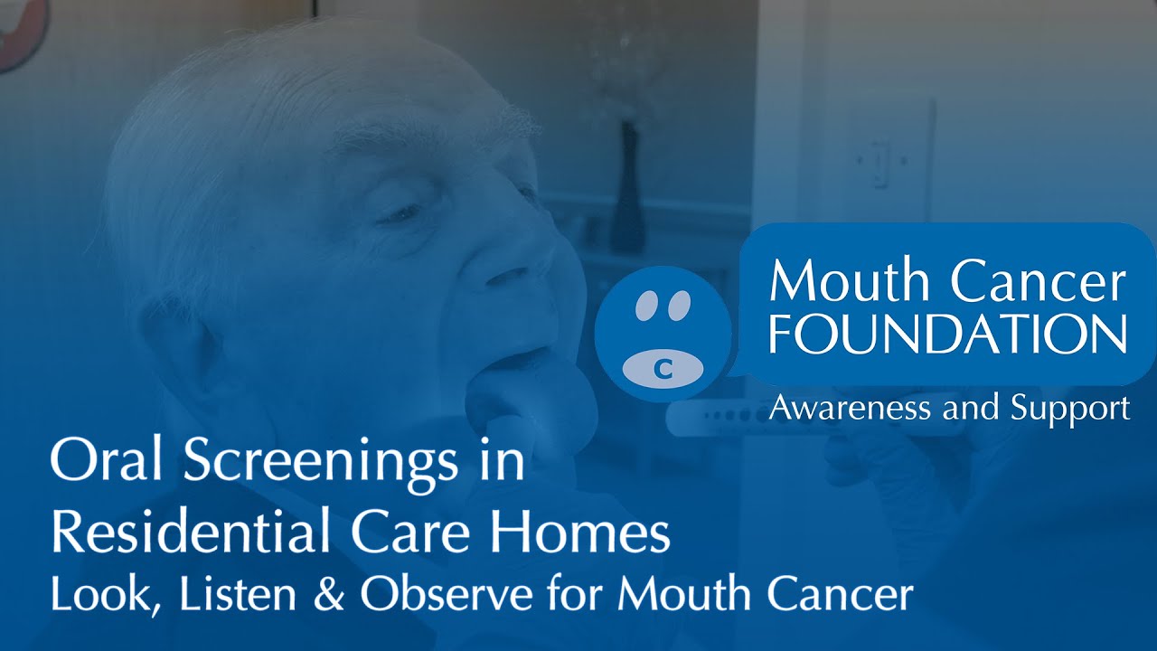 Look, Listen & Observe...Oral Screening in Residential Care Homes - YouTube