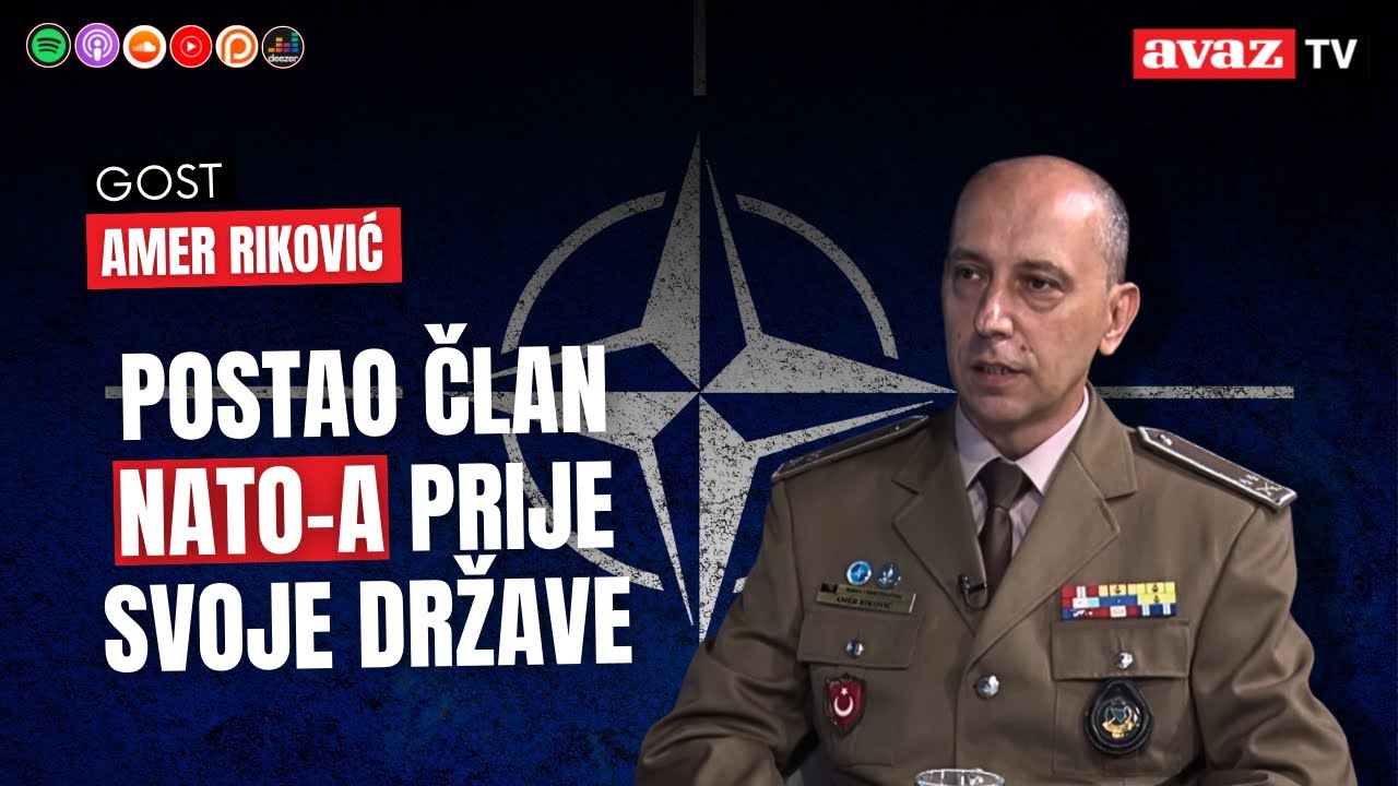 Pukovnik Amer Riković, postao član NATO-a prije svoje države: 
