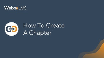 7  How to create a chapter - WebcoLMS