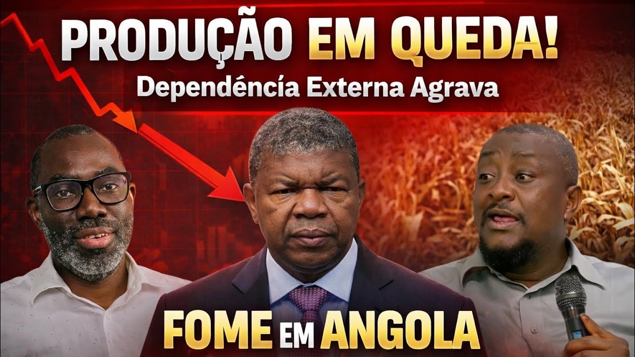Produção Nacional em Queda: Dependência Externa Agrava Fome em Angola