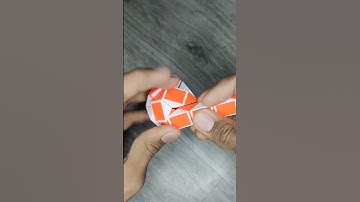 how to make ball on the snake cube #shorts #fasttutorial #tutorialofrubikscube #shortsvideo #viral