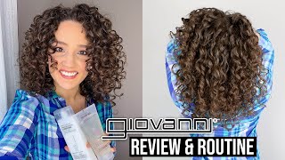 Trying Giovanni Curly Products for the First Time 