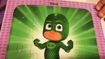 PJ MASKS super pigiamini nuovi puzzle