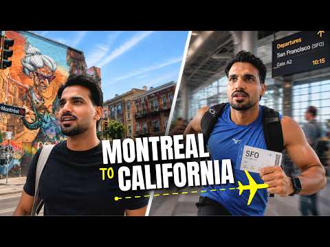 Flying to San Francisco, California 🇨🇦🇺🇸