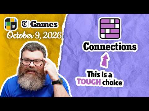 Am I right? | NYT Connections October 9, 2026