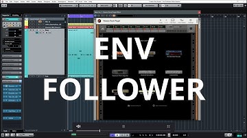 Side-chained Envelope Follower in Reason Rack Plugin (in Cubase)