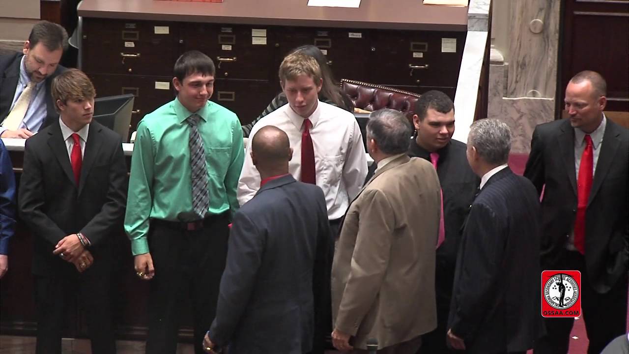 Shattuck Football Team Honored at the Oklahoma State Capitol YouTube