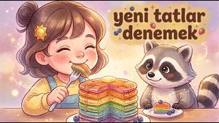 Yeni Tatlar Denemek Konulu Çocuk Masalı 🥬 Sakinleştirici Mini Hikayeler Güneş İle Baloncuk