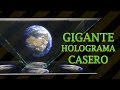 Como Hacer un Gigante Proyector de Hologramas Casero (DIY Giant Hologram Projector)