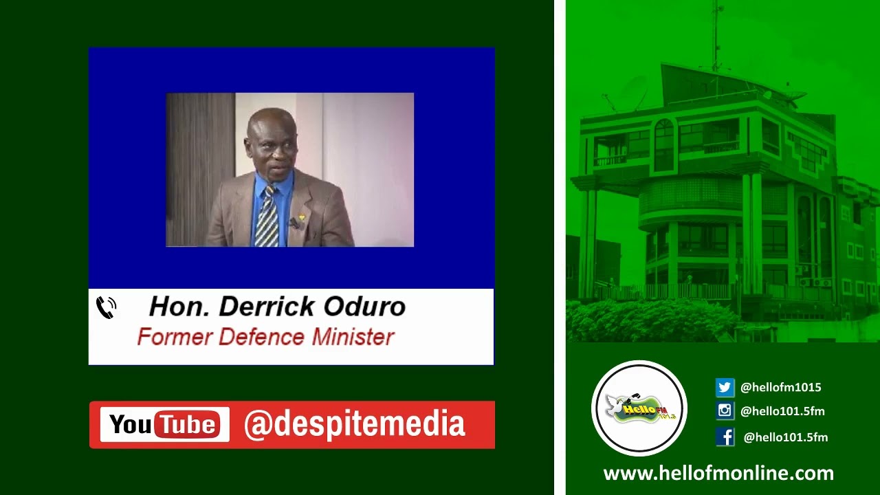 Let’s Help Fight Terrorism- Major Derrick Oduro Tells Ghanaians