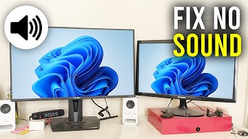 How To Fix No Sound When Second Monitor Connected In Windows - Full Guide