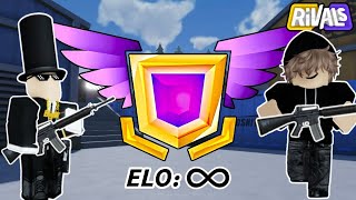 I ALMOST Got MAX RANK On Roblox RIVALS!