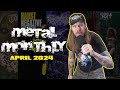 New metal releases april 2024 castle rat hekseblad haust tombstoner tarot  metal monthly