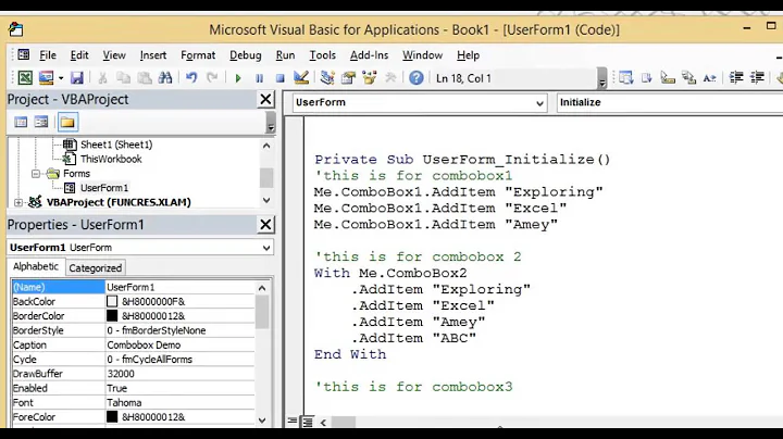 Add Items in Combobox 4 Methods