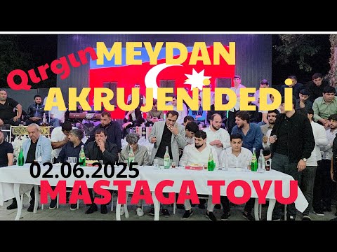 BalaEli Qafiye Acdı Meydan Cosdu MEYDAN AKRUJENİDEDİ Malik Mastaga Toy 02 06 2025