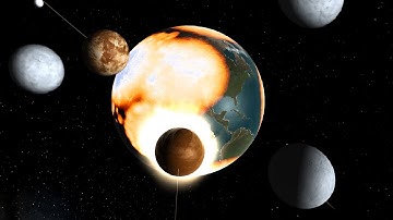 EVERY Moon Crashes into Earth - Universe Sandbox