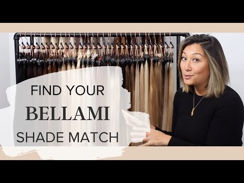 [UPDATED] How to Find Your Color Match for BELLAMI Hair Extensions (every shade swatched!)
