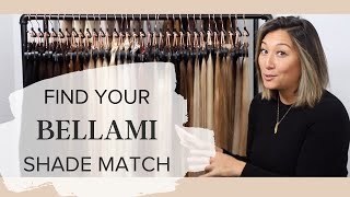 How to Find Your Color Match for BELLAMI Hair Extensions (every shade swatched!)