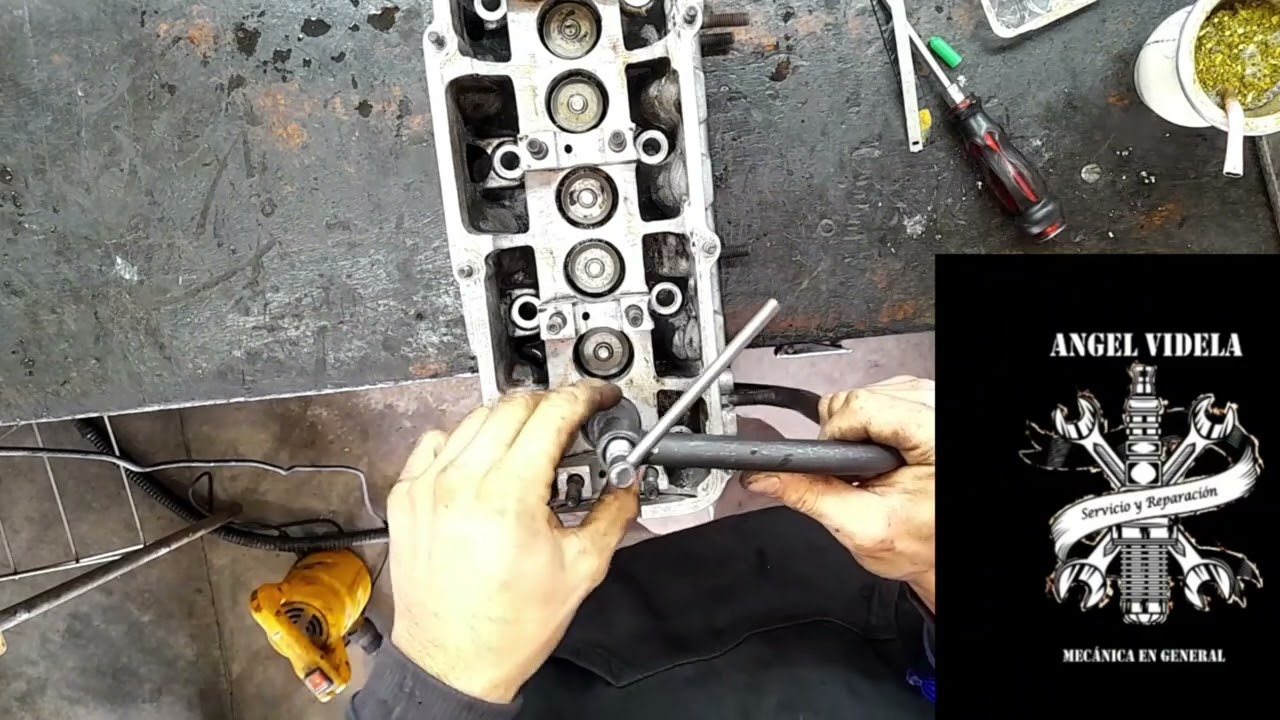 PARTE 1=REPARACION MOTOR GOL 1.6 AP// TAPA DE CILINDRO