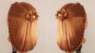 Simple Hairstyle For Girls 2024 | Maaab Hairstyle