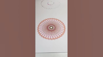 spirograph creation #art #spirograph #viral #satisfying #relaxing #asmr #shorts #trending