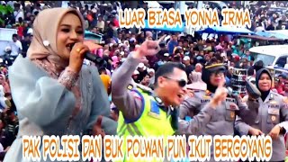 EXTRAORDINARY CHARM OF MINANG ARTIST YONNA IRMA, EVEN THE POLICEMEN AND POLICEWOMEN JOIN IN THE D...