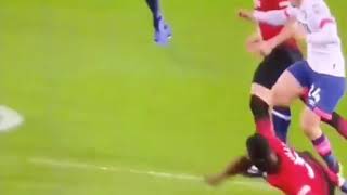 Bailly Red Card Tackle???!!!! Seriously referee???