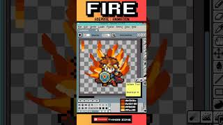 Aseprite 3-Step FIRE GLOW Effect (PRO Animation Hack)