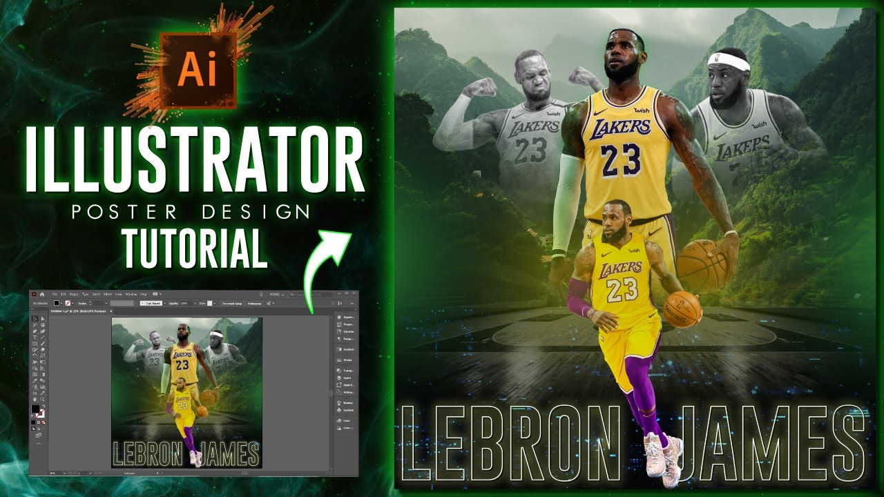 How to Design Stunning Posters in Adobe Illustrator | Illustrator ...