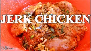 How To Prepare Your Jerk Chicken For Your Sunday Dinner !| Chef Ricardo Cooking