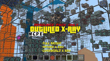 X-RAY OUTLINE FOR MCPE 1.21+ [WORK ON SERVER]