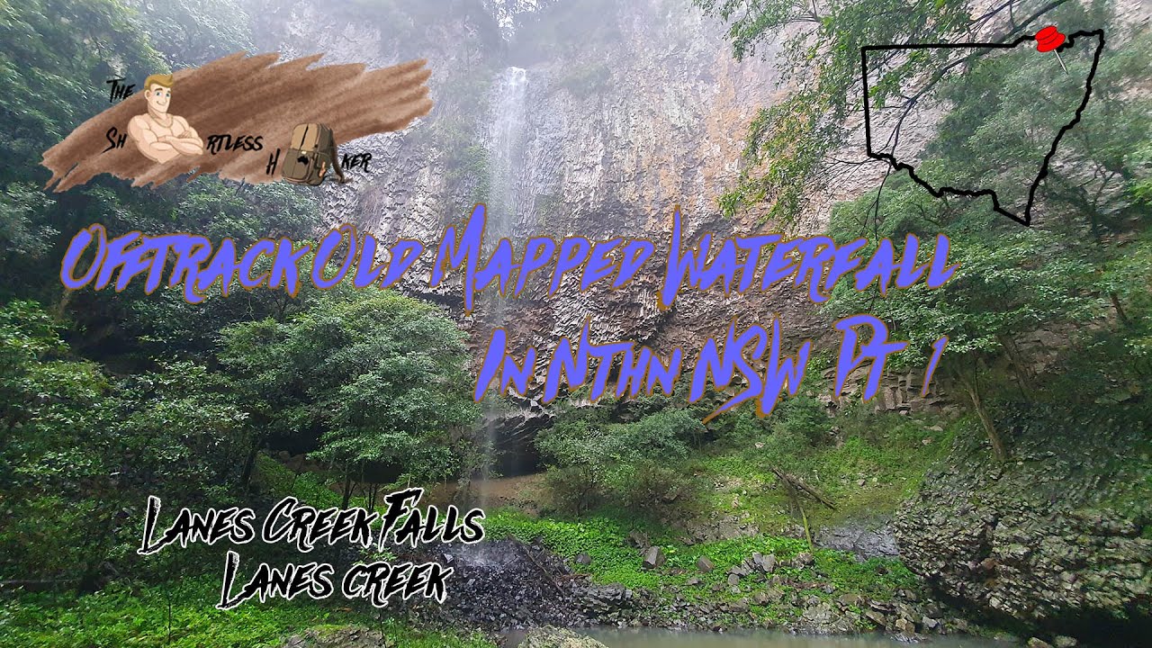 I HIKED Offtrack To An Old Mapped Waterfall In Nthn NSW Australia Pt 1