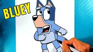 Draw with Me : BLUEY - Step by Step for Beginners