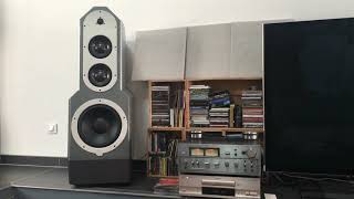 Audio Test Egglestonworks Andra 3 powered by Sony TA-F6B Played by Pioneer DV-717