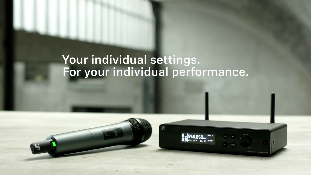 Sennheiser | XS Wireless 2 microphone system - YouTube