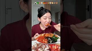 mukbang cùng Quynh Truong 🍙🍣 #mukbang