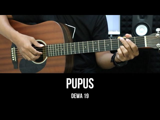 Pupus - Dewa 19 | Tutorial Chord Gitar Mudah dan Lirik class=