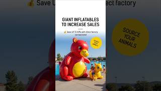 GIANT INFLATABLE ANIMALS SOURCING EXCLUSIVELY! 🇨🇳 #shorts