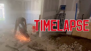 How To Remove and Replace Sewer Line in Levittown | Time-lapse