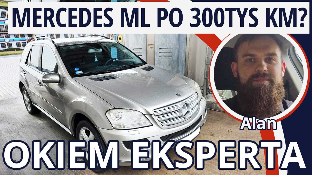 MERCEDES ML 320 CDI 4MATIC 225KM 2006r 314704km 29000zł z