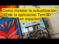 App Tem3D  en español