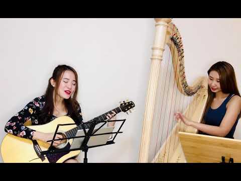 我願意 王菲 ♥︎I Do Faye Wong ♥︎ 豎琴結他彈唱版 Harp, Guitar and Vocal Cover