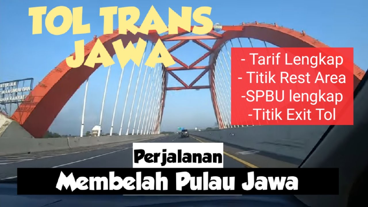 TOL JAKARTA ke SEMARANG TRANSJAWA Total harga tarif jalan tol biaya tol jakarta semarang