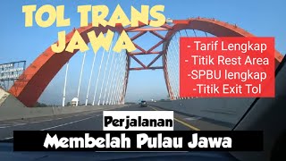 TOL JAKARTA ke SEMARANG TRANSJAWA Total harga tarif jalan tol biaya tol jakarta semarang