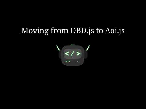 How to change from DBD.js to Aoi.js