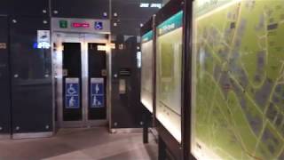 [4K30] Ride on Otis Gen2 MRL Elevator with Otis 2000 fixtures at Orchard MRT Station Exit C