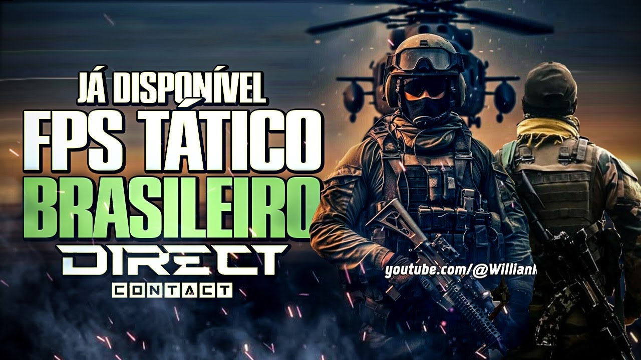 FPS TÁTICO MILSIM BRASILEIRO - AGORA PODEREMOS JOGAR | DIRECT CONTACT