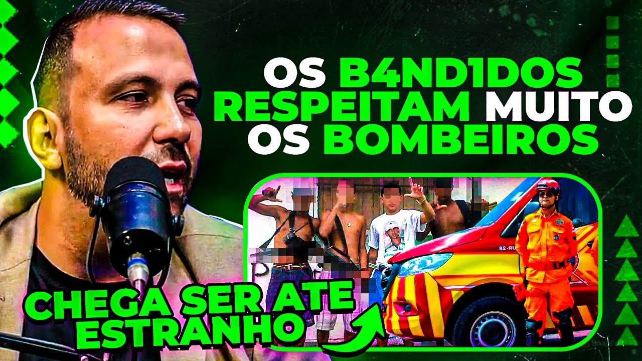OS CR1MINOSOS RESPEITAM OS BOMBEIROS PORQUE...  | RAFA LUZ - POLICIAL - BOMBEIRO MILITAR