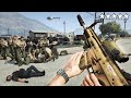 GTA 5 - Trevor's FIRST PERSON Rampage! (Five Star Sandy Shores Chase)